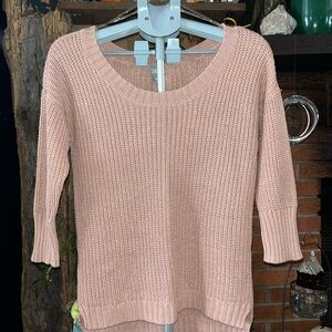 Vanity Blush Knit Sweater